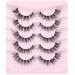 DIY Cluster Wispy D-Curl Faux Mink Lash Extensions - Natural Look | 16mm 3D Fake Eyelashes - Buy Online on GoSupps.com