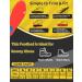 Work Comfort Anti-Fatigue Insoles - Memory Foam Inserts for All-Day Shock Absorption | Men's 6-6.5 & Women's 7.5-8.5 - Long-Lasting Cushioning Support - Buy Online on GoSupps.com