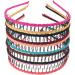 Quesuc 10 Pieces Unisex Metal Teeth Comb Hair Hoop Hairband Headband Hair Accessories Multicolor - Buy Online on GoSupps.com
