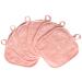 Bloom seed make -up made of microfiber - reusable microfiber facial cleaning cloth - make -up removered cloth orange (13x13cm 6 pieces) Orange (5x5inch) 1 piece (6 Pack)