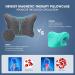 ZAMAT Neck and Shoulder Relaxer with Magnetic Therapy Pillowcase - Pain Relief Cervical Traction Device for TMJ, Headache, Muscle Tension - Grey - Buy Online on GoSupps.com