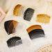 12Pcs Plastic French Twist Hair Combs Slides for Women and Girls - Decorative Hair Accessories, 11 and 23 Teeth - Buy Online on GoSupps.com