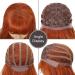 FAELBATY Super Long Orange Curly Wave Wig with Bangs - 26 Synthetic Cosplay Wig for Women - Buy Online on GoSupps.com