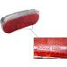 P4B Bicycle LED Rear Light for E-Bike Model 539E | StVZO Approved | On/Off Switch via E-Bike Display | Reflector & Easy Luggage Rack Assembly - Buy Online on GoSupps.com