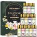 Migcaput diffuser oils 12x5ml aroma diffuse oil 100% natural clean aroma oil essential oils jasmine lavender oil geranium for diffuse humidifier massage 12x5ml set-2 0.42 ml (12 Pack)
