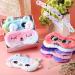 Unicorn Sleep Mask for Kids - 8 Pcs Plush Blindfold for Girls, Boys, and Adults | Cute Cat Eye Cover for Home, Travel, Office - Buy Online on GoSupps.com