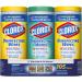 CloroxPro Disinfecting Antibacterial Wipes Value Pack  Healthcare Cleaning and Industrial Cleaning  Clorox Disinfectant Wipes  Crisp Lemon and Fresh Scent Variety Pack  35 Count (Pack of 3) - 30112 - Buy Online on GoSupps.com
