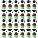 Leetaivie 24pcs Graduation Cupcake Topper - Black Glitter Graduation Cap Graduation Diploma Cupcake Topper- Class Of 2023 Graduation Party Cake Decorations - Buy Online on GoSupps.com