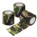 ONLYKXY 3 Roll Self Adhesive Bandage Tape 2inch-5yards Stretch Athletic Wrap Tape Elastic Cohesive Non Woven Bandage Wrap for Sports Injury Ankle Knee Wrist Sprains (Camouflage)