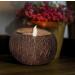 Jasmine Scented Coconut Bowl Candle | 14oz Premium Soy | Eco-Friendly Aromatherapy & Home D cor | Wood Wicked Natural Coconut Shell Candle - Buy Online on GoSupps.com