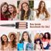 Locken Bars 3 Barrels Curling Iron Set - 5 in 1 Adjustable Temperature Ceramic Curlers with Fast Heating Glove & Clips - New Rose Gold for Large Petropes - Buy Online on GoSupps.com