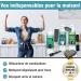 bio-chem Set of 6 powerful cleaners: 1 x leak proof hairbrush 1 x urine remover 1 x oven cleaner + brush pumice stone sponge and cloth - powerful cleaner for - Buy Online on GoSupps.com