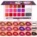 Palette de rouge l vres palette de brillance l vres - Palette de brise de l vres l vres l vres mate 18 couleurs | Costume de petite amie durable cosm tique texture douce cr meuse pour les r - Buy Online on GoSupps.com