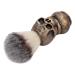 Men's Shaving Brush - Creative Skeleton Handle Beard Grooming Tool | Golden Skull Design - Buy Online on GoSupps.com