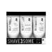 Billy Jealousy Shave3some Travel-Size Trio Shaving Kit for Men with Heating Pre-Shave Super Slick Shave Cream and Cooling After-Shave Citrus Scent 3 Fl Oz Each