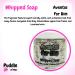 Aventos For Him Whipped Soap Body Wash - 150g - Natural Oils and Butters - Aftershave Scent - Vegan Friendly - Puddle of Wax - Made in the UK - Buy Online on GoSupps.com