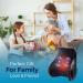 Comfier Massage Pillow for Back Pain Relief - 3 Massage Modes 2 Heat Levels Memory Foam Support for Home & Office - Buy Online on GoSupps.com