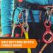 Nice C 10mm Climbing Rope - Dynamic Escape Rope for Trees, Rocks, Rescue - Orange (32ft) - Buy Online on GoSupps.com