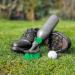 Golf Mate - Ultimate Cleaning Kit for Golf Shoes Clubs & Outdoor Gear - Easy-to-Use Garden Hose Compatibility - Heavy-Duty 500ml Bottle Waterproof Bag & Microfiber Cloth - Buy Online on GoSupps.com