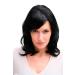 Wig DIVA jet black shoulder length 2103-1B approx. 40 cm