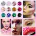 AOOWU 12 Colors Chunky Glitter Sequins for Nail & Festival Art - Holographic Cosmetic Powder for Face, Body, Eyes, Hair & DIY (08) - Buy Online on GoSupps.com