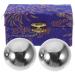 Frcolor 2st fitness handball for older people relaxation balls Relay balls made of metal massage ball massage ball Massage device iron rolling handball practical massage balls steel ball ball