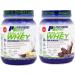 Performance Inspired Isolate Whey Protein Powder - All Natural 25G - Fast Absorbing L-Glutamine & BCAAs - Gluten Free Gourmet Vanilla - 2 lb International Shipping Available - Buy Online on GoSupps.com