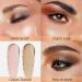 Enfuntins Black Smokey Eyeshadow Stick - Matte Cream Eyeshadow Pencil with Smudger | Long Lasting Waterproof Formula - 12 Midnight Black - Buy Online on GoSupps.com