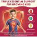 Iron Supplement Gummies for Kids, Kids Multivitamin with Iron - Vitamin B Complex, C, D3, Calcium, Folate, Zinc, FOS for Blood Builder & Energy Support, Iron Deficiency, Vegan,Mixed Fruit Flavor,60 ct - Buy Online on GoSupps.com