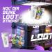 Loot Shaker - 7 Game Booster Stacks | Energy Drink with 200mg Caffeine & Taurine | Gaming Drink for Concentration Endurance & Responsiveness - International Shipping - Buy Online on GoSupps.com
