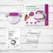 Medisana AC 850 Cellulite Massage Device - Tighter Skin 6 Rotating Rollers 2 Intensities - Self-Massage Solution - Buy Online on GoSupps.com