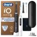 Oral-B io Series 5 Plus Edition Electric toothbrush/Electric Toothbrush double pack plus 2 plug-in brushes 5 plaster modes case recyclable packaging black/white duo matt black/white black/white