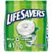 LIFE SAVERS Wint O Green Individually Wrapped Candy Mints Sharing Bag 411g Wintergreen 411 g (Pack of 1)