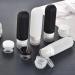 C. LOBO TSA Approved Travel Bottles Set with Toiletry Bag - Leak Proof Toiletries Containers for Shampoo, Conditioner, Lotion - Black+White - Buy Online on GoSupps.com