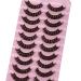 Buy Wiwoseo Russian False Eyelashes - 16MM D Curl Wispy 3D Effect - 10 Pairs Faux Mink - Buy Online on GoSupps.com
