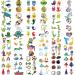 90 Sheets Waterproof Temporary Tattoos for Kids - Dinosaur, Sea Animal, Vehicle Designs - Fun Fake Tattoos for Children's Day, Birthday Party, Group Activities - Buy Online on GoSupps.com
