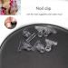 Weetack Rusian C Nail Clamps Clips Multifunctional Tool Acrylic Nails Pinchers Transparent Set of 6 - Buy Online on GoSupps.com