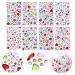 SEWACC 8 Sheets Rhinestone Stickers - Self-Adhesive Face Gems & Body Crystals for Stunning Makeup & Nail Art - Buy Online on GoSupps.com