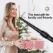 LURA Ceramic Tourmaline Curling Wand - 1/2-1 Inch Hair Curler with Adjustable Heat Settings for All Hair Types - International Shipping - Buy Online on GoSupps.com