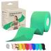 KG Physio Kinesiology Tape 5m Roll - Kinesio Tape for Joint and Muscle Support Multipurpose KT Tape Body Tape Physio Tape Sports Tape Trans Tape Athletic Tape - Green Bright Green