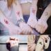 YUNAI 90 Sheets Temporary Tattoos for Women - Pink 3D Flowers, Butterflies, and Mixed Style Designs, Realistic Watercolor Floral Fake Tattoos - Body Art for Finger, Neck, and Arm - Buy Online on GoSupps.com