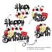 Casino Cake Topper - Poker Chips Player Happy Birthday Decoration for Las Vegas Night Party - Buy Online on GoSupps.com