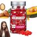 Hair Vitamin Oil Capsules Hair Vitamin Serum Capsule with Moroccan Macadamia & Avocado Oil Moisturizes Repairs Damaged and Smoothes Shiny Hair