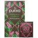 Pukka Organic Herbal Tea Peppermint & Liquorice | After Meals Mint Tea | Pack of 4 | 80 Tea Bags - Buy Online Worldwide - Buy Online on GoSupps.com