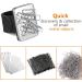 Magnetic Sewing Pincushion Wristband with Stainless Steel Pin Comb - Black - Buy Online on GoSupps.com