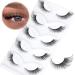 ALICROWN HAIR Cat Eye Lashes Fluffy False Eyelashes Strip Fox Lashes Wispy Natural Fake Eyelashes Fairy Long Tail False Lashes 5 Pairs C- Fluffy - Buy Online on GoSupps.com