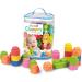 Clementoni Soft Clemmy Building Blocks (48 Pieces) - Soft Building Blocks for Babies & Toddlers 6+ Months - Sensory Play & Development - 17134 - Buy Online on GoSupps.com