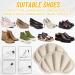 12 Pcs Heel Cushion Pads Mesh Self-Adhesive Heel Grips to Prevent Shoes Too Big Back of Heel Cushion Inserts for Women and Men Black White Grey - Buy Online on GoSupps.com