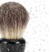 Premium Black Resin Handle Hair & Beard Shaving Brush - Thick Lather for Ultimate Comfort - Buy Online on GoSupps.com