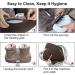 Fast-Heating Electric Foot Warmers | 3 Temperature Settings | Sherpa-Lined | Machine-Washable | Auto Shut-Off | Brown - Buy Online on GoSupps.com